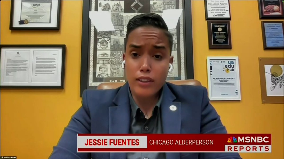 Chicago alderperson: I went over to the hospital and I simply asked the ICE agents if they had a signed judicial warrant for the individual that they were trying to detain inside of the emergency room. No one was harassing the ICE agents. In fact, the only person harassed in that situation was me. I was handcuffed and shoved twice up against the wall for simply exercising my right to advocate for my constituents.