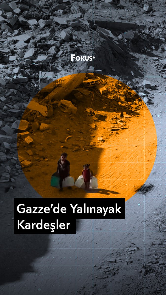 ➕Gazze’de yalınayak halde kız kardeşine su taşımaya çalışan küçük bir çocuğun görüntüsü, soykırımın yaşandığı şehirdeki insani dramı gözler önüne serdi.
