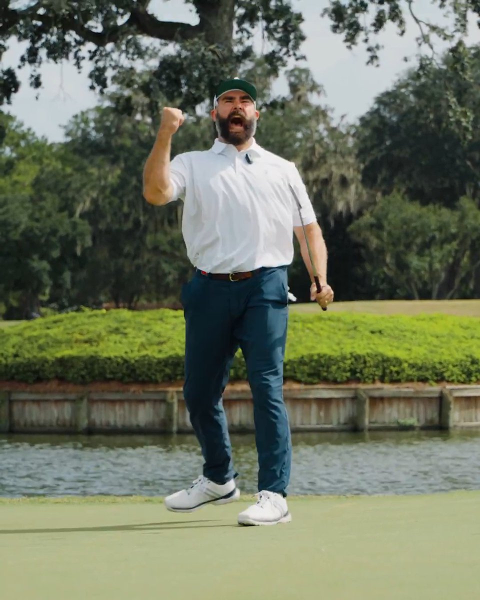 Birdies before kickoff! Jason Kelce conquered the Island Green at TPC Sawgrass ahead of MNF in Jacksonville. NFL on ESPN | NFL