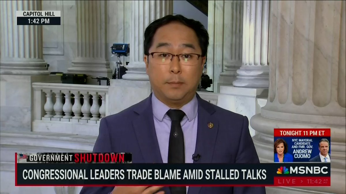 Sen. Kim: One woman was talking to me about health care, and she said, 'we need to make sure you all realize that this is our money. This is the American people's money. This is not Donald Trump's personal bank account. This is not to be used for political retribution and cutting billions of dollars of funding to infrastructure projects. It's about our lives.'