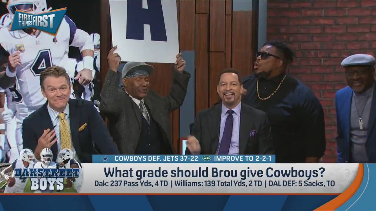 Professor Chris Broussard is not a Cowboys hater, he just calls it like it is…. So today he did something special to grade them: “A Game!” 🎶