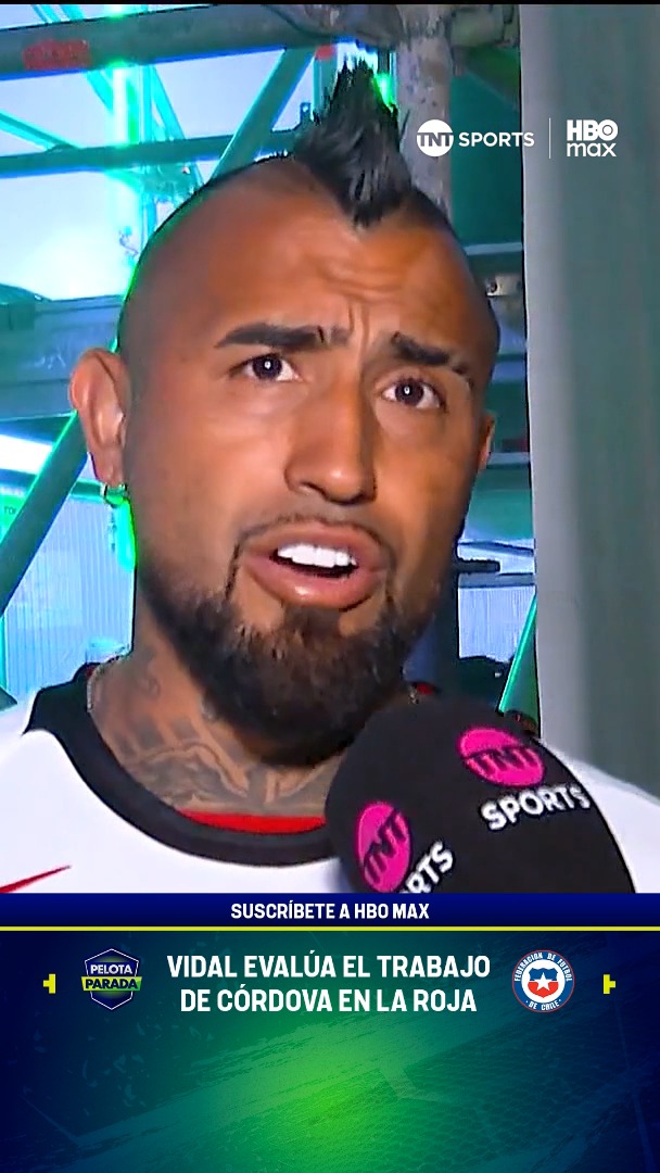 Arturo Vidal sobre Nico Cordova