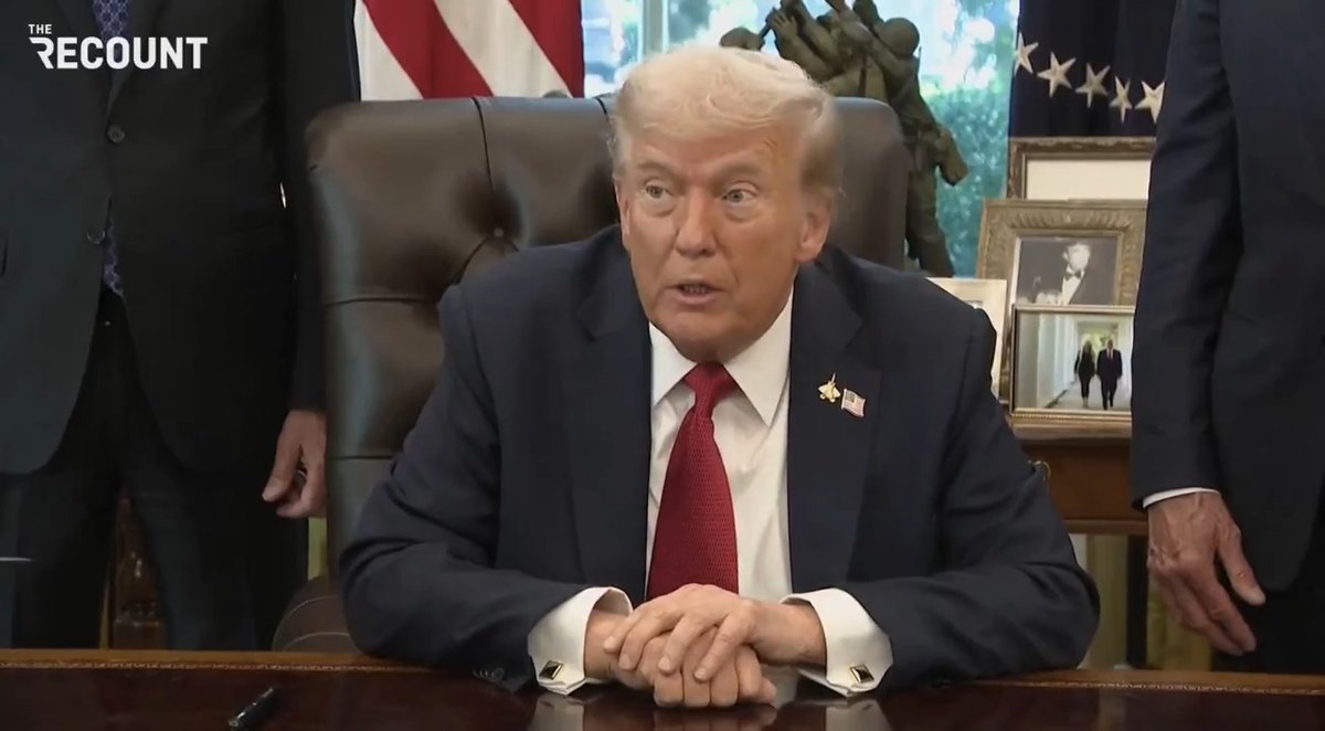 Trump says he’ll decide whether to pardon Ghislaine Maxwell, after SCOTUS declined to hear her appeal of her conviction: Reporter: “But she’s convicted of child sex trafficking.” Trump: “Yeah, I mean, I’m gonna have to take a look at it.”