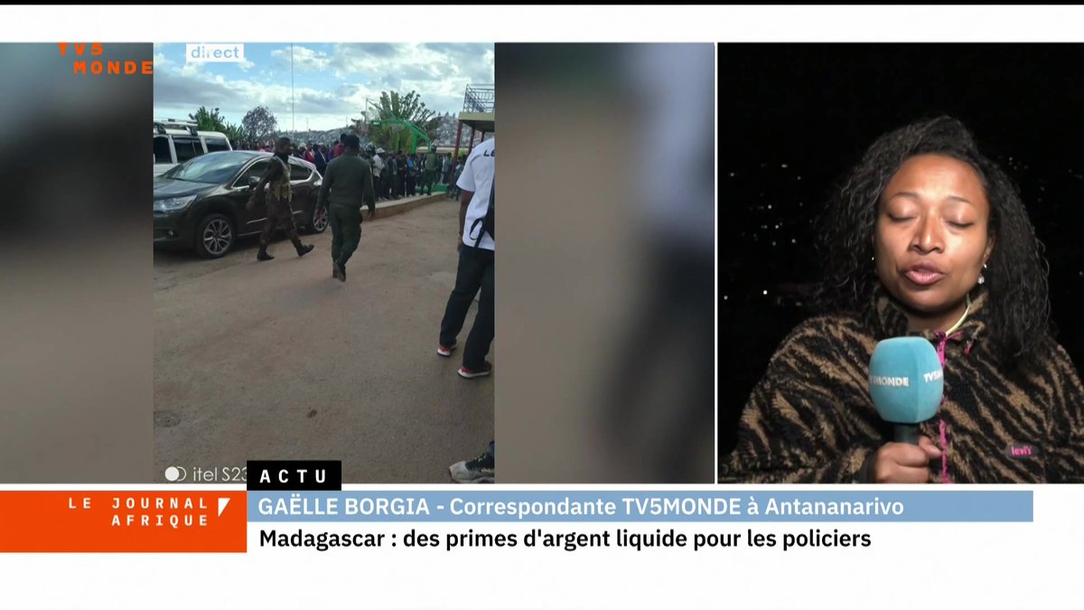 #Madagascar : ce dimanche, plus de 5000 policiers répartis dans les villes touchées par les manifestations du mouvement #GenZ, ont été appelés dans des casernes pour recevoir chacun une "indemnité" de 100 euros en liquide.