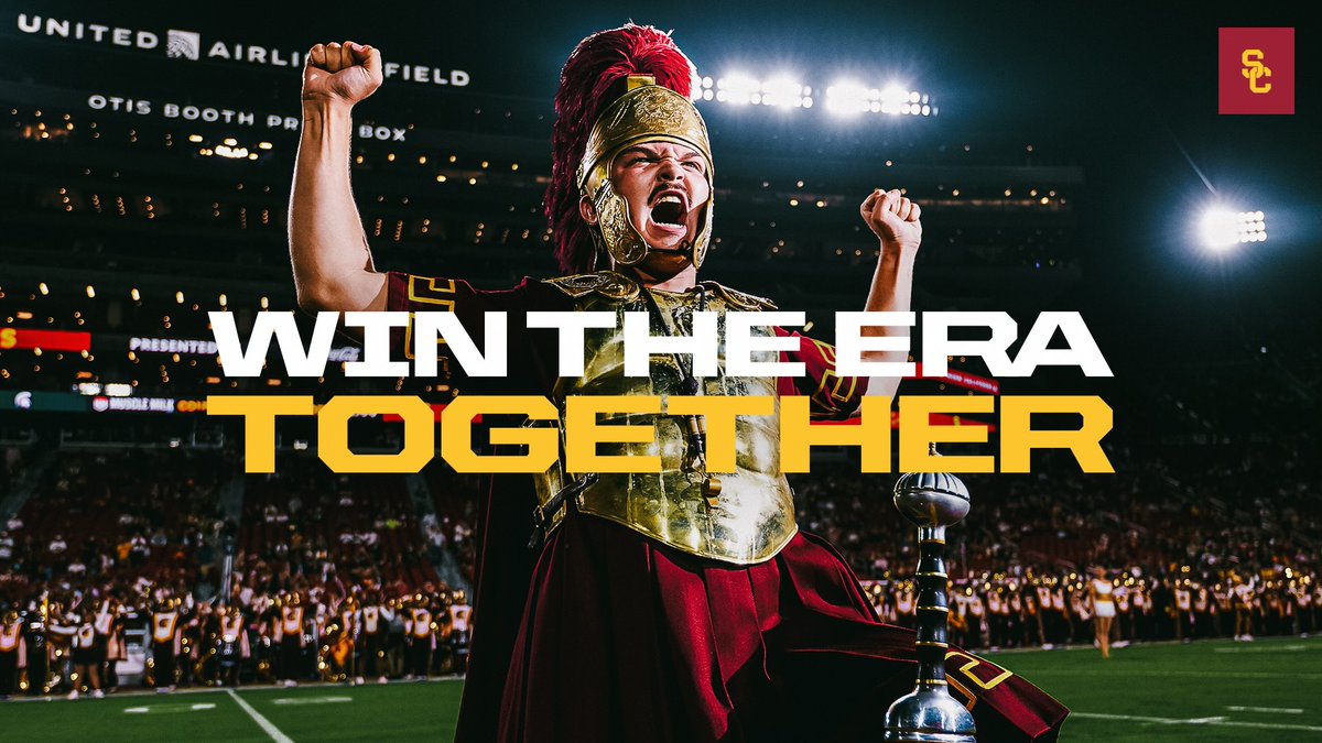 Times may change, but the strength of the Trojan Family endures. And we're just getting started. It's time to 𝘞𝘐𝘕 𝘛𝘏𝘌 𝘌𝘙𝘈, 𝘛𝘖𝘎𝘌𝘛𝘏𝘌𝘙 ✌️