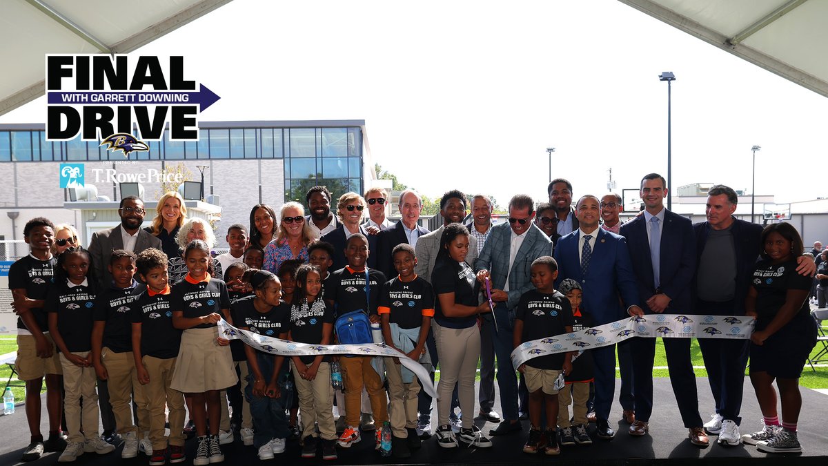 The Baltimore Ravens Boys & Girls Club was unveiled in West Baltimore today, and the space will impact young people in our community for many years to come. 💜