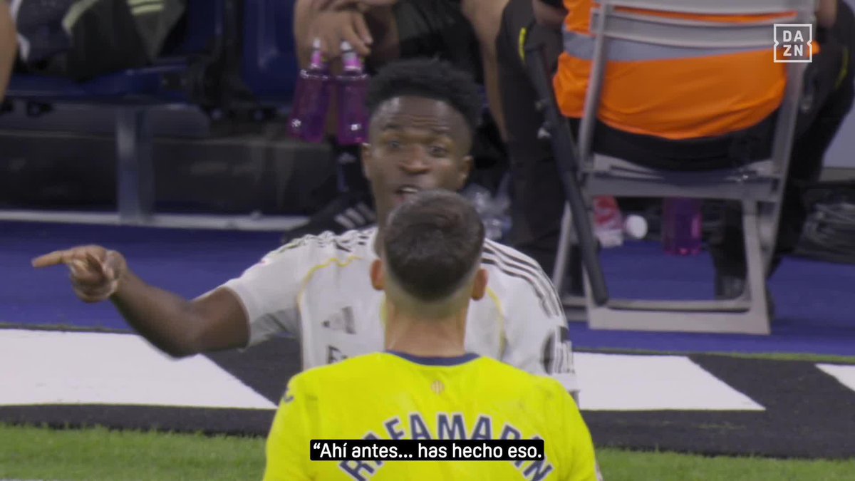 Vini Jr, Rafa Marín y la intrahistoria de su conversación en el Santiago Bernabéu 👀 #PokerFC