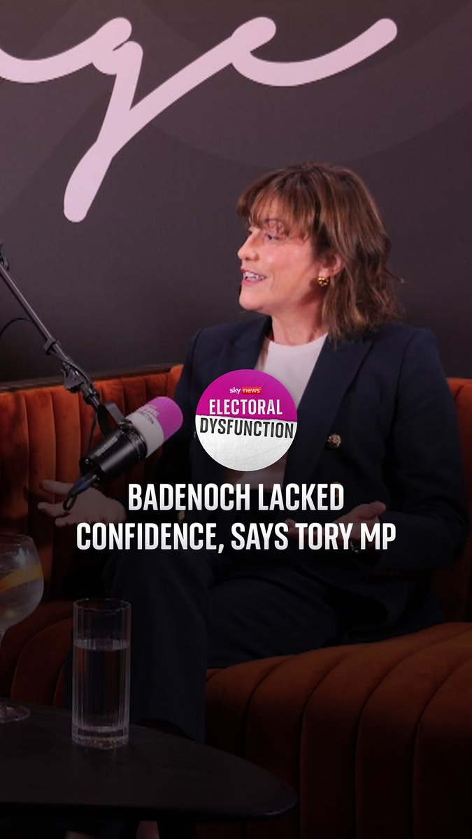 Sky's Political Editor Beth Rigby sat down with Shadow Environment Secretary Victoria Atkins, who said that the Conservative Party Leader Kemi Badenoch didn't 'have enough confidence'. 🎧 Listen now: