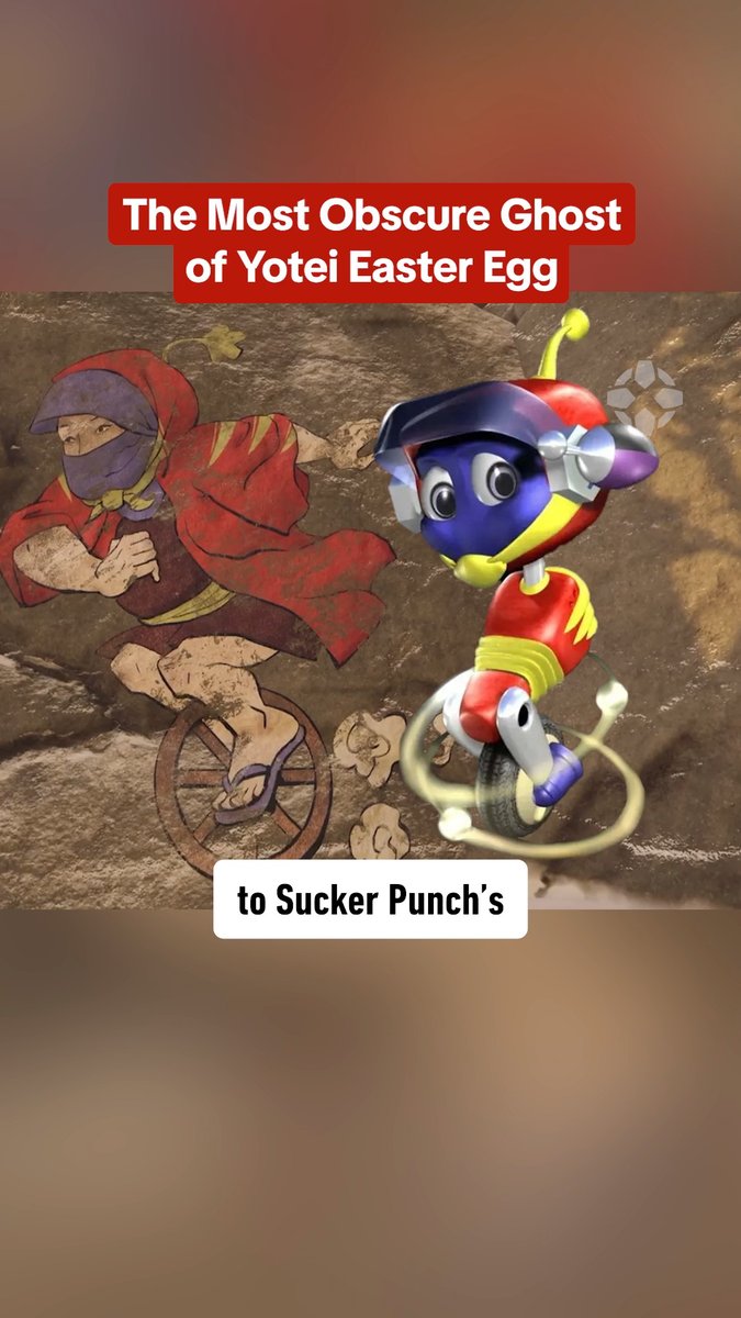 Sucker Punch honored their first game ever with this mural in Ghost of Yotei: