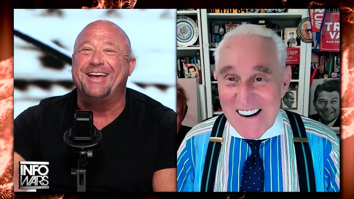 BREAKING EXCLUSIVE: "Donald Trump Insists That The People Who Were Engaged In A Seditious Conspiracy Should Face Justice, And It Will Happen!" Trump Confidant Reveals That Those Who Violated The Law With Treasonous Activity Will Be Indicted By The Current Administration & Tried By A Fair Jury! Roger Stone Joins Alex Jones To Break The Latest On The Indictments Against Deep State Actors & Responds To Chicago Mayor Brandon Johnson’s Executive Order That Bans ICE Agents From City Property! Roger Stone