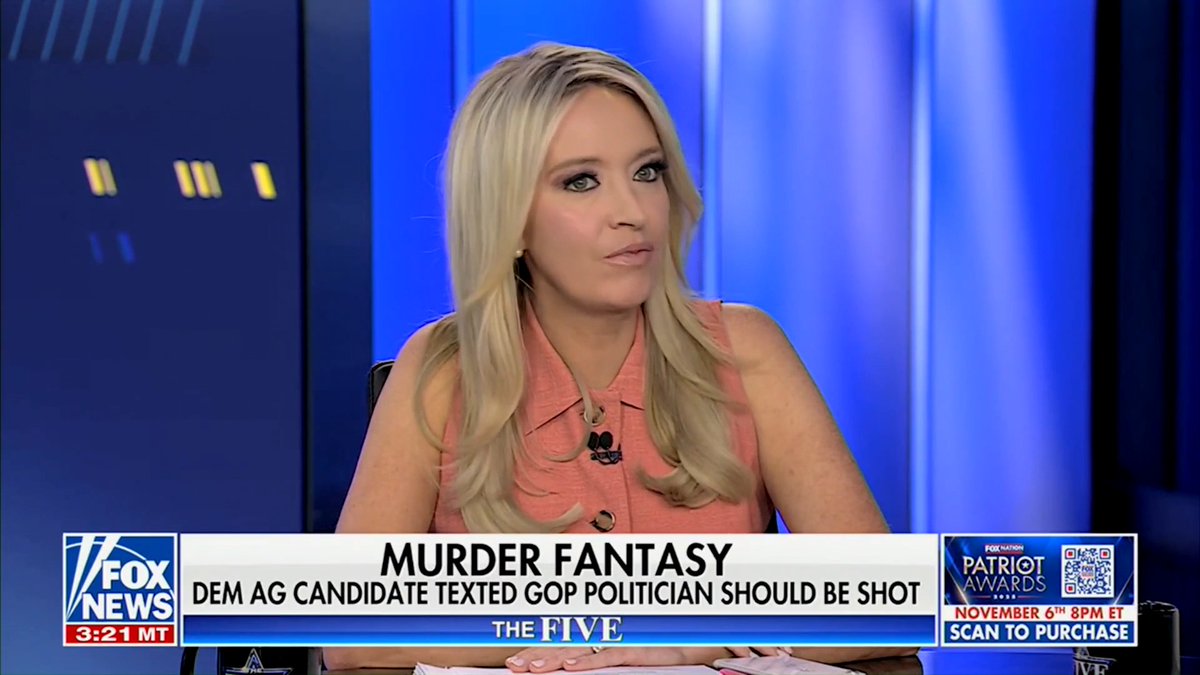 KAYLEIGH MCENANY: “Should you be the Attorney General if you call for the murder of children? No. I think that’s pretty basic! But that’s NOT basic for Abigail Spanberger.”