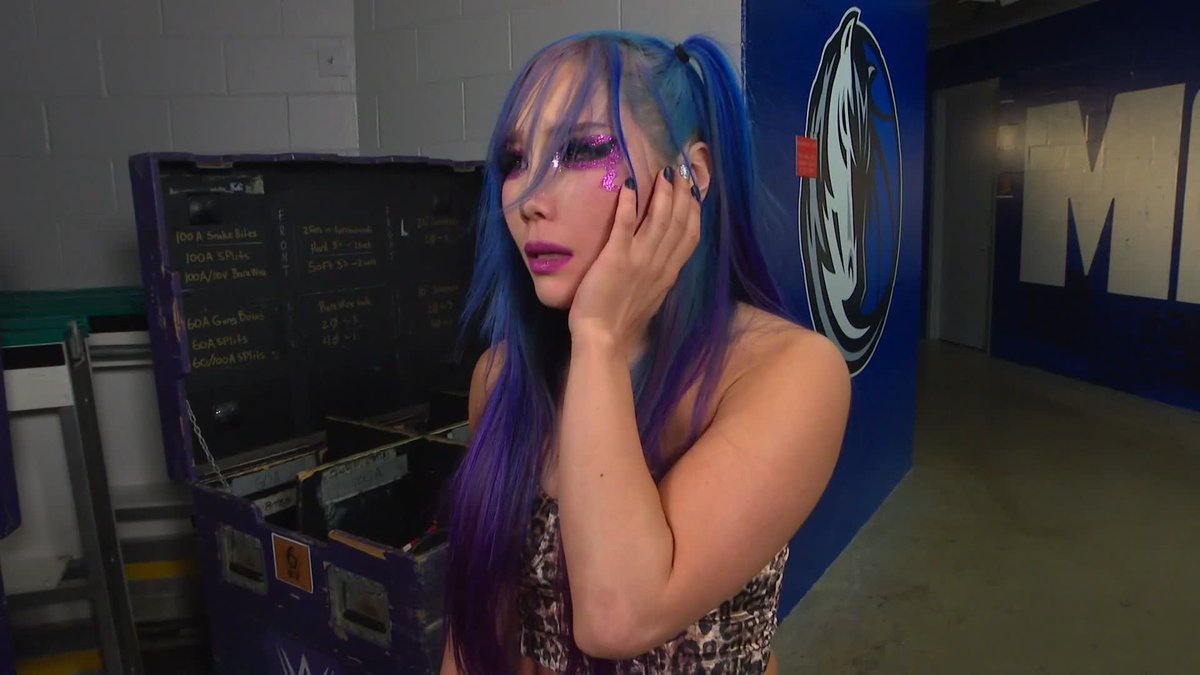 A slap to Kairi Sane?!? What is going on with you The legendary Empress ASUKA / 伝説のASUKA皇后?!? 😲