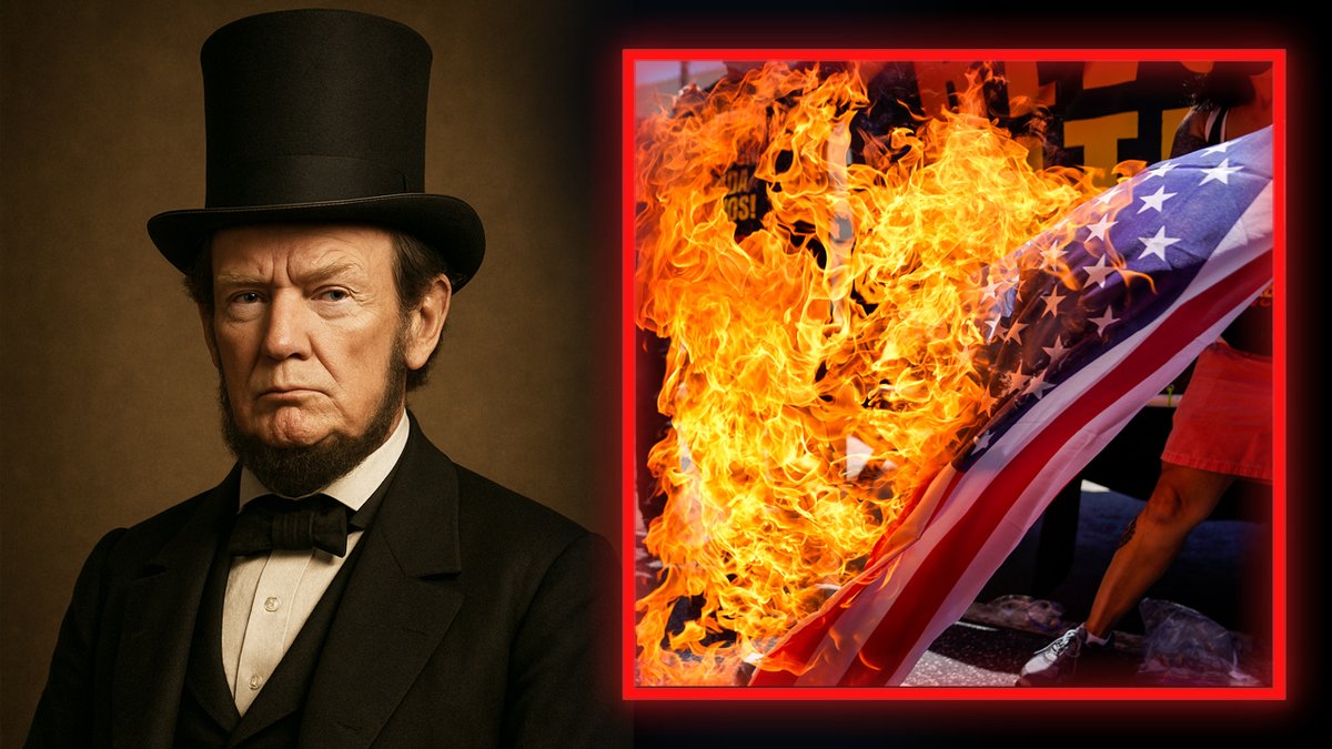 BREAKING: America Is Officially Entering The Second American Civil War, And Trump Is Abraham Lincoln Trying To Save The Union!