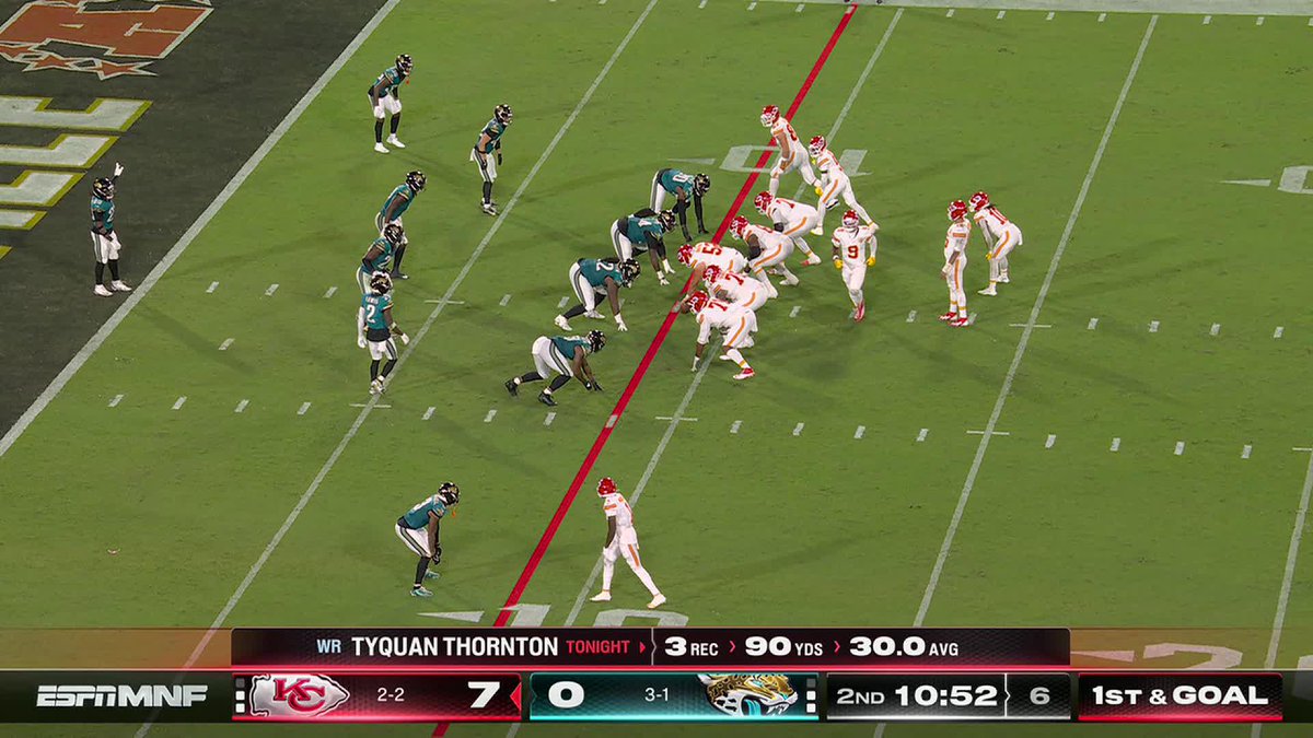 MAHOMES TAKES IT IN HIMSELF! Watch Chiefs-Jaguars on ABC, ESPN and the ESPN App