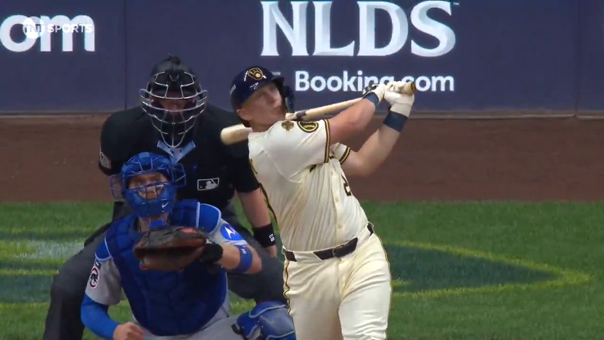 One swing, three runs! #NLDS