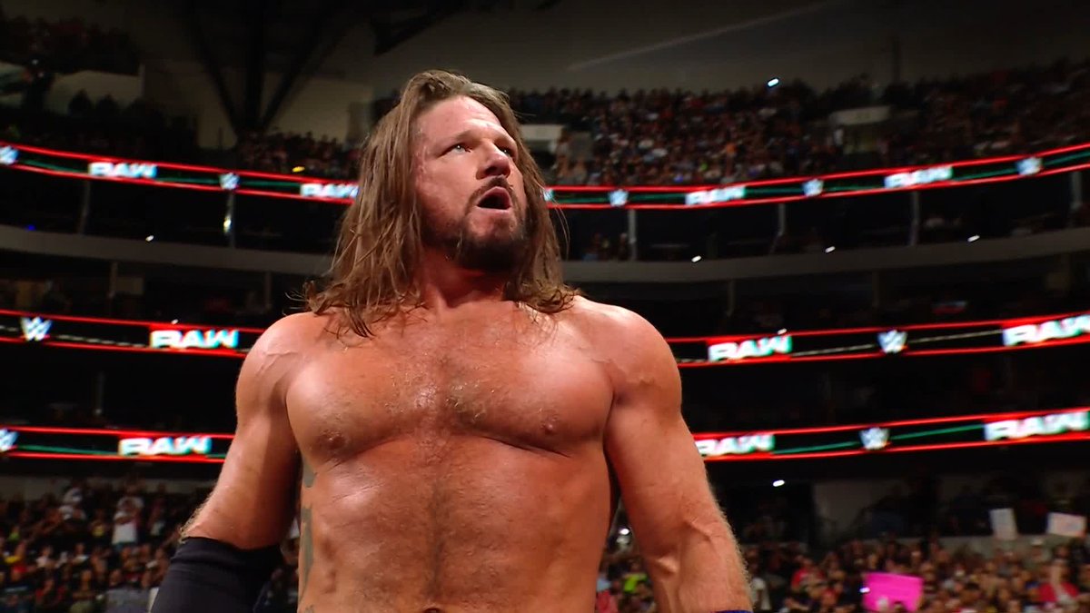 "We will leave it all in that ring." AJ Styles got us ready to run through a brick wall ahead of his match with John Cena at Crown Jewel! 😤