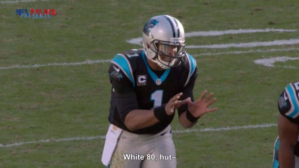 FLASHBACK: #Panthers LEGEND Cam Newton had a SUPER LONG CADENCE, always getting defenders to jump offsides "WHITE EIGHTYYYYYYYYYYYYY" Absolute classic 👏👏