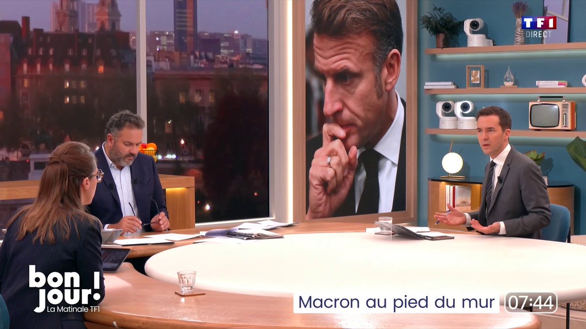 Le président de la République "ne démissionnera pas (...) Cette question elle ne se pose pas", Aurore Bergé dans #BonjourLaMatinaleTF1