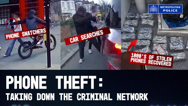 Thousands of phones stolen. A global black market worth millions. Step inside the Met Police operation that brought down those suspected of being at the top of London’s phone theft crime pyramid.