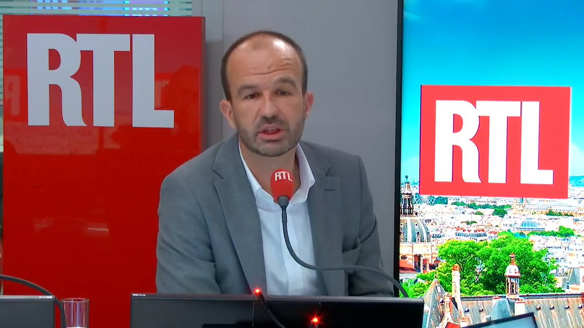 7 octobre : "Les juifs de France ne sont pas comptables de la politique du gouvernement de Monsieur Netanyahou" Manuel Bompard dans #RTLMatin avec Thomas Sotto