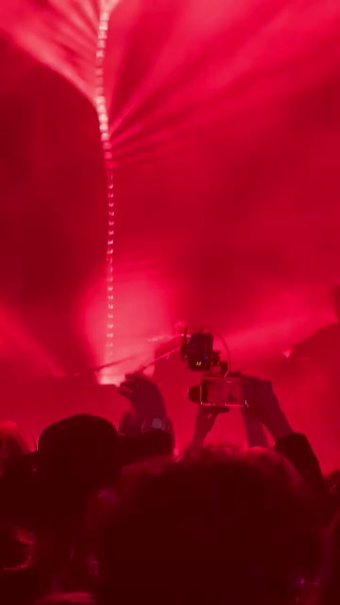 Nine Inch Nails performed at the worlds first Tron ARES premiere, here's them playing Shadow Over Me (video from @/Lulamaybelle)