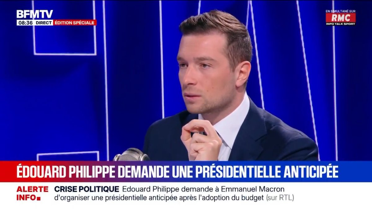 Il y a des militants, des sympathisants, des électeurs et même des parlementaires des Républicains qui ne souhaitent pas se fondre dans le macronisme comme le fait Bruno Retailleau : je suis parfaitement disposé à leur tendre la main. #FaceAFace