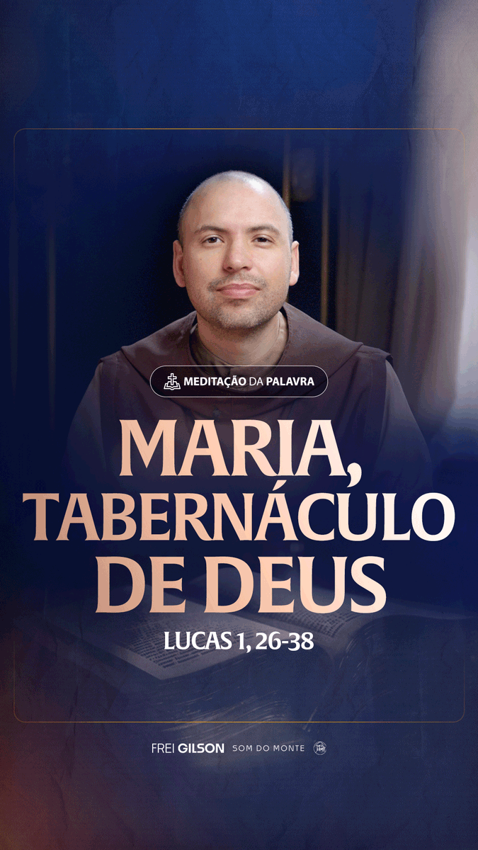 Maria, tabernáculo de Deus | (Lucas 1,26-38) #2491 | Meditação da Palavra Passagens Complementares: Exodo 40,34-35 Apocalipse 11,19.12,1 Hebreus 9,3-4