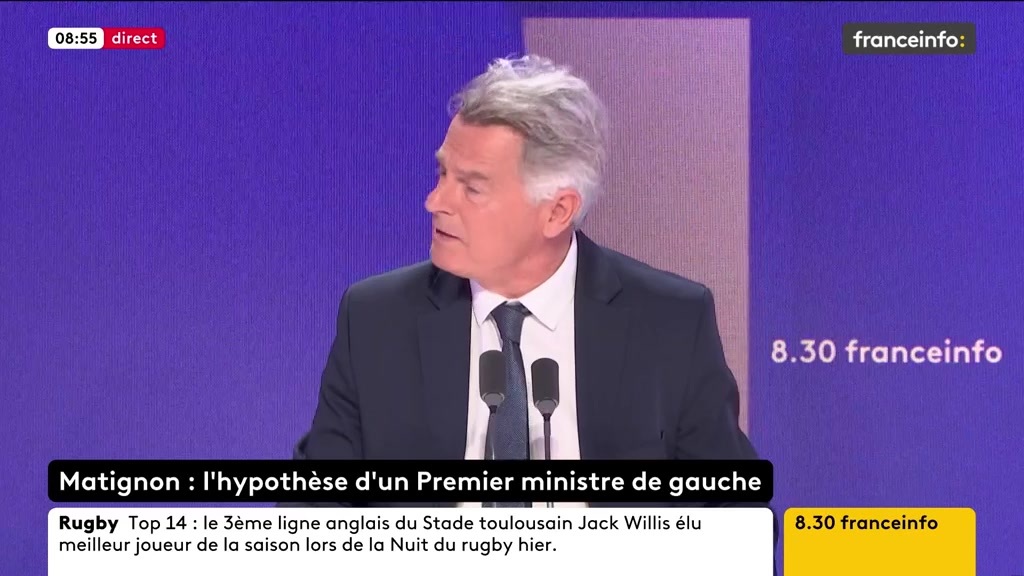 🔴 Premier ministre de gauche ? ➡️ ”Il y a à l’AN des députés de MoDem, d’Horizons et du macronisme, qui ont enfin entendu qu'il fallait taxer un peu plus les riches et d’arrêter de prendre aux Français. Nous sommes prêts à travailler avec le socle commun”, déclare Fabien Roussel