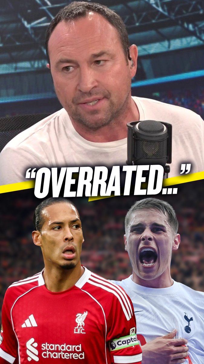 👀 "I'm sticking with it. He's not the best ever." 😳 "Is he world class? He has been, but he's not [now]." Cundy doubles down on his claims that Van Dijk is overrated &amp; not better than Van de Den, Ferdinand or Terry...