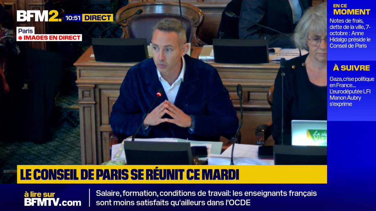 💬 "Cette même Madame Dati, qui a été garde des Sceaux, a fait toute sa carrière politique dans le sillage de Nicolas Sarkozy, en nous parlant de tolérance zéro" Ian Brossat, sénateur PCF de Paris, s'attaque à Rachida Dati qui sera jugée pour corruption en septembre 2026 #BFM2