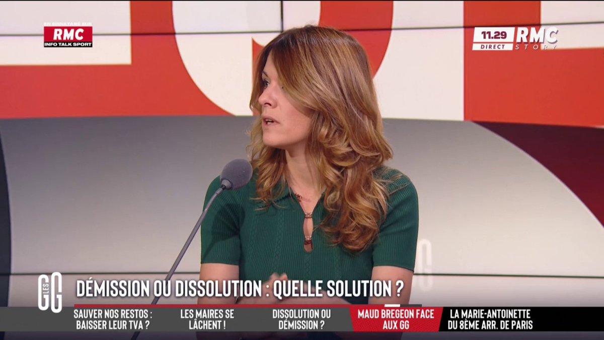 Maud Bregeon: "Soit il y a un seul candidat à droite, soit tout le monde ira jouer au tennis au 2e tour parce que personne ne sera au 2e tour. La question est de savoir si les Retailleau, Attal, Philippe, ont envie de choisir entre Mélenchon et Bardella ou je ne sais qui d'autre"