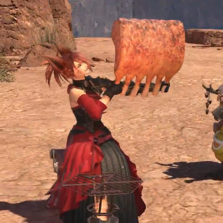 The Warrior of Light is HUNGRY 🍖