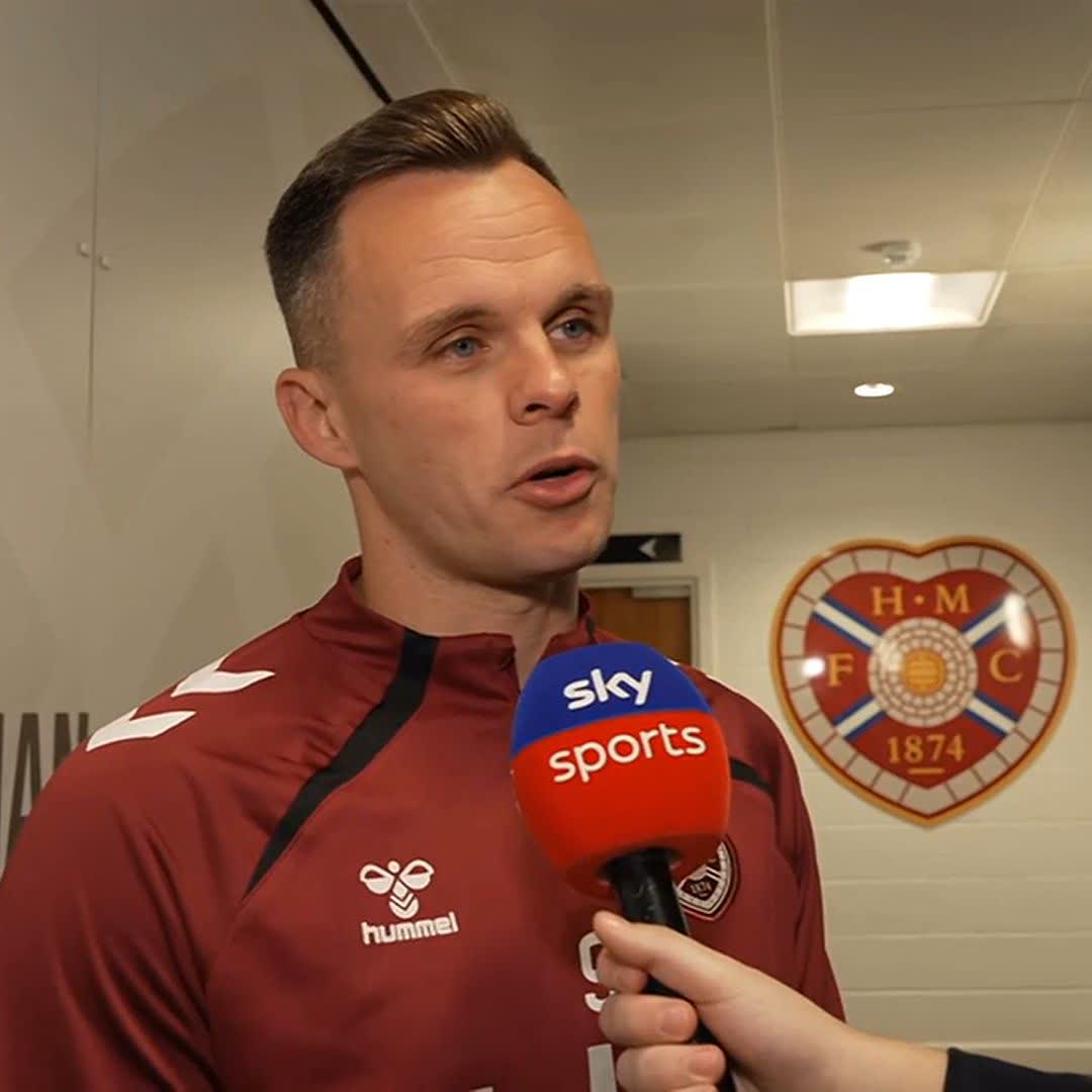 โค๏ธ "You need to enjoy these moments when football's going well because it can be difficult at times..." Premiership player of the month for September, Lawrence Shankland, on Hearts topping the table and trying to get back into the Scotland squad โคต๏ธ
