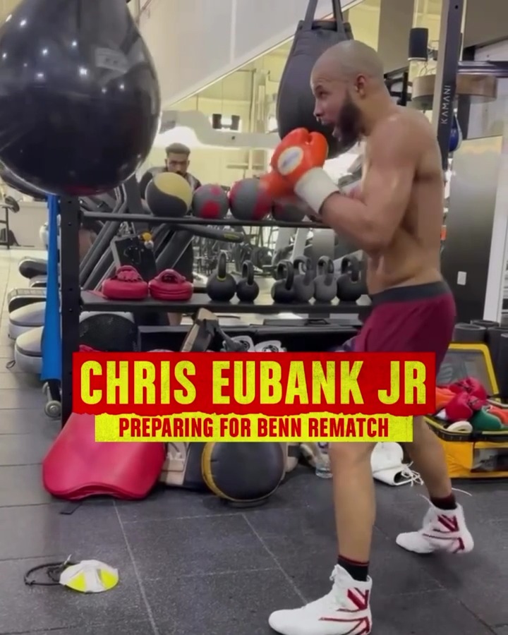 Chris Eubank Jr works the aqua bag as he prepares for his rematch with Conor Benn next month💧 Get your tickets now: 🎟️ The Ring: Unfinished Business l Exclusively on DAZN l موسم الرياض | Riyadh Season | Nov 15th 🥊