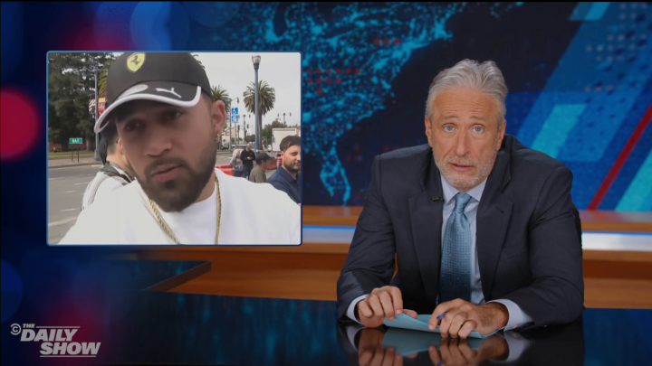 Jon Stewart on how Americans (and this one Italian guy) are feeling the pain of the government shutdown