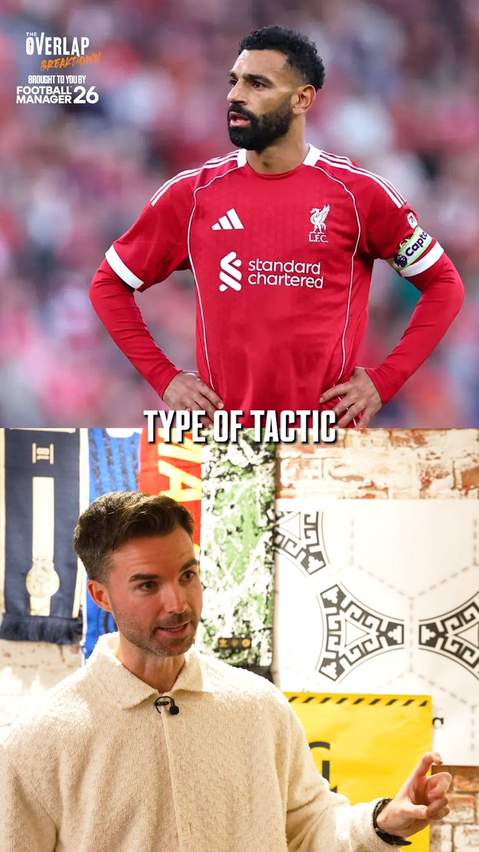 “Salah is playing a lot higher than his opposite winger…” 🤔 HTO and ex-Liverpool scout Patrick Montgomery break down Salah’s role off the ball, does something need to change? 🔍