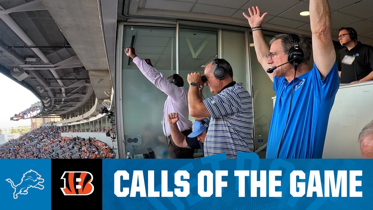 "Oh baby! What a run by Jahmyr Gibbs!" Watch Week 5 Calls of the Game, featuring Dan Miller, Lomas Brown Jr. and Teej. 🎙️