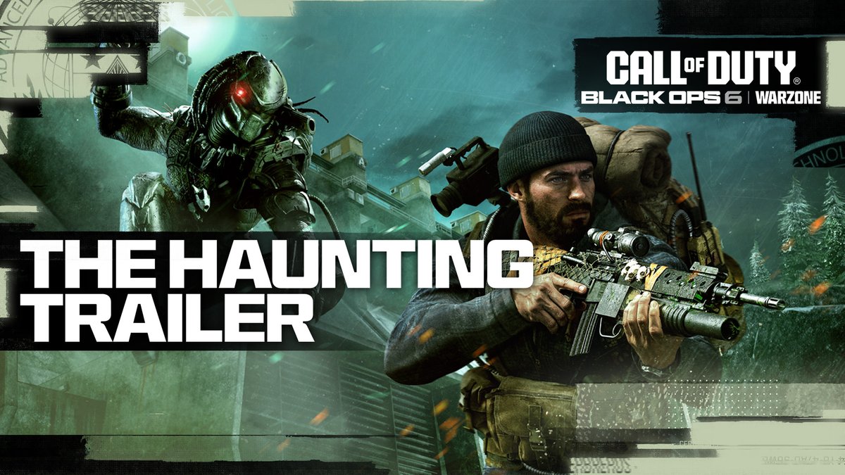 It's just a game it's just a game it's just a game 🫣 Face your fears when The Haunting comes to Black Ops 6 and Call of Duty: Warzone on October 9: