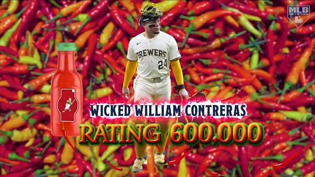 The Milwaukee Brewers aren't giving us "Hot Ones", they're giving us "Hot Runs"! 🌶️ #MagicBrew | #MLBCentral