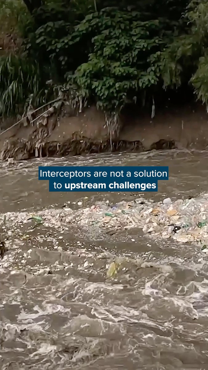 Interceptors don't just collect trash; they collect data to help drive upstream change.
