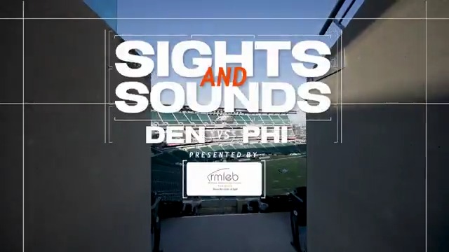 A statement win. Sights &amp; Sounds from #DENvsPHI