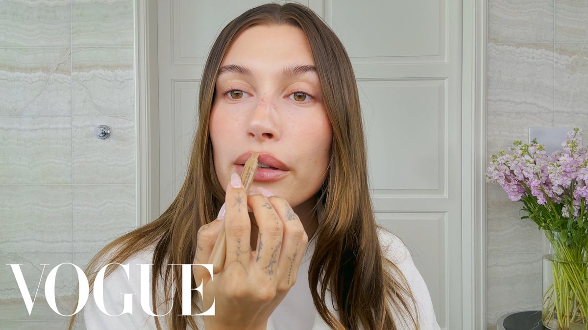 Hailey Bieber shares her Beauty Secrets with Vogue.