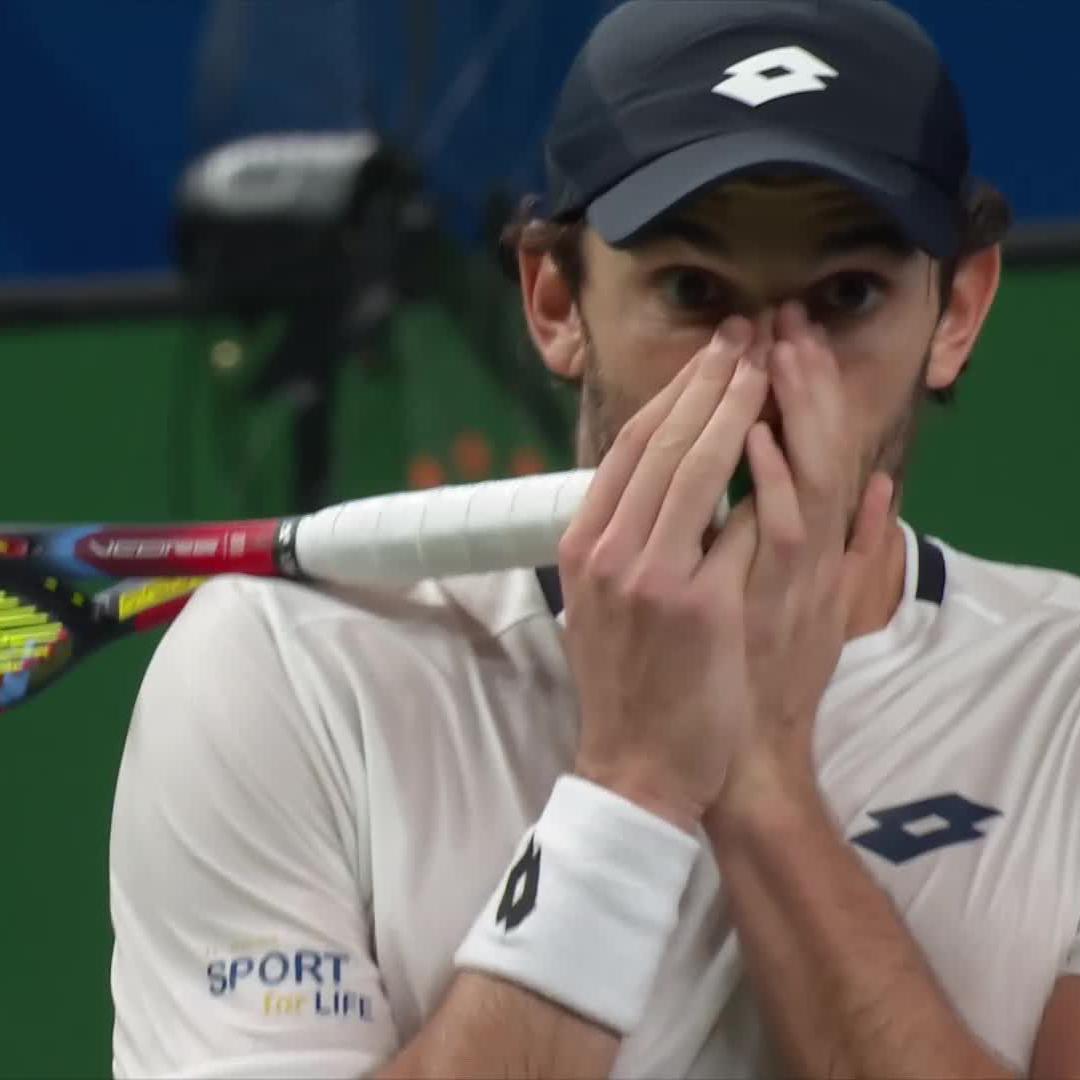 History maker 👏 Valentin Vacherot becomes the first player from Monaco to reach the Quarter-Finals at a Masters 1000 event as he beats Griekspoor 4-6 7-6 6-4 🔥 #RolexShanghaiMasters