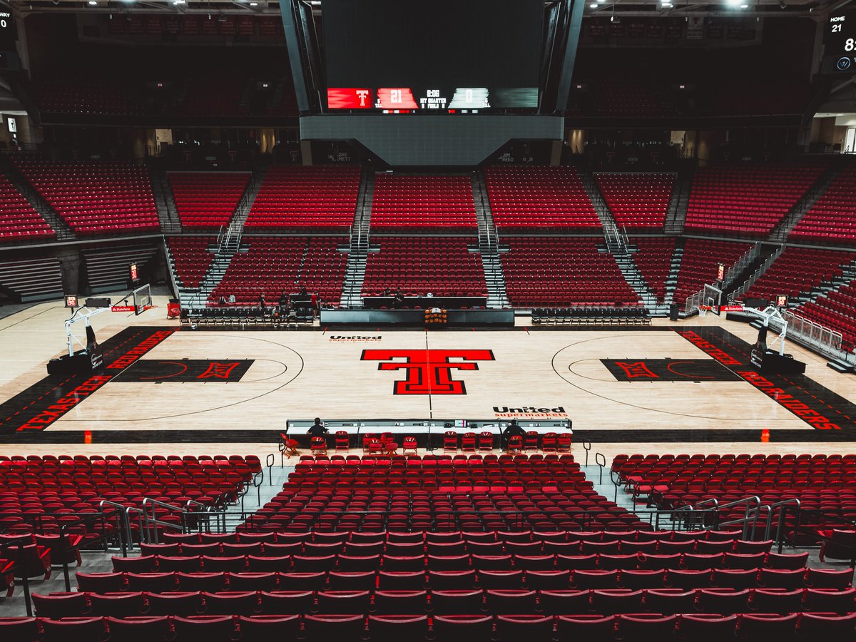 So clean on the new court 💧 Texas Tech Basketball x Lady Raider Basketball x Texas Tech Volleyball