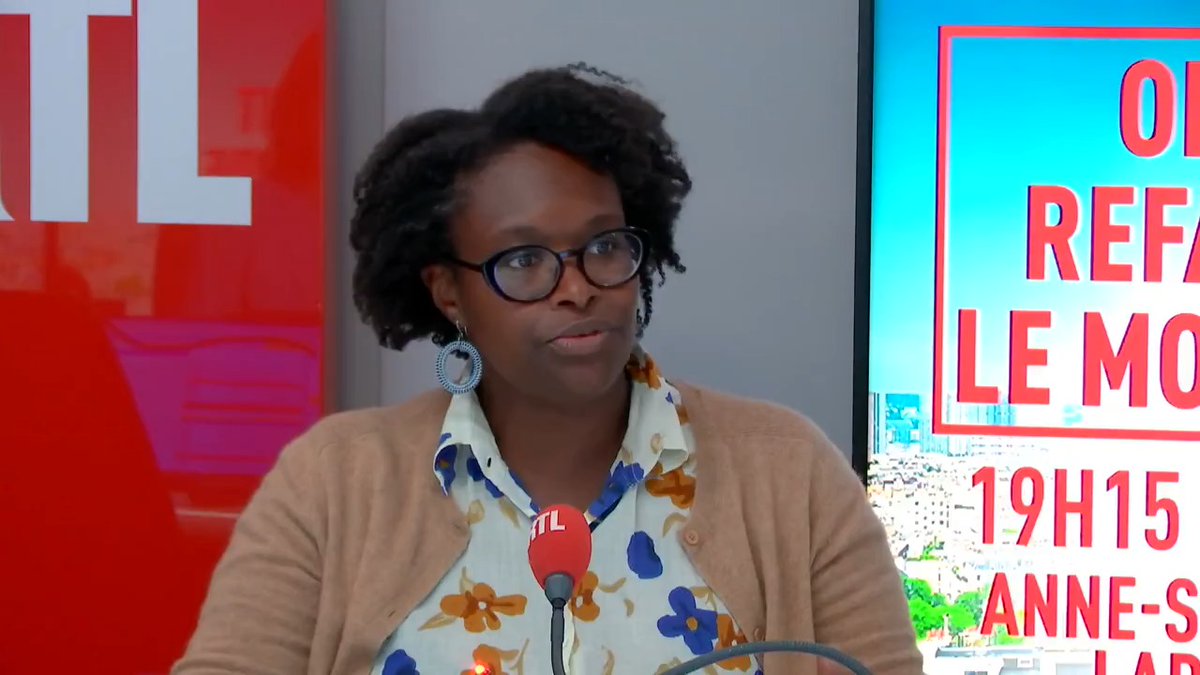 Une démission de Macron ? "Ouvrir la porte à réclamer la démission d'un président de la République, c'est affaiblir l'institution pour le futur" Sibeth Ndiaye, ex porte-parole du gouvernement Philippe, au micro d'Anne-Sophie Lapix #OnRefaitLeMonde
