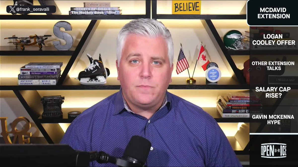 According to Insider Frank Seravalli there was not one single contract/number discussed between the Oilers and McDavid's agent until Monday. The contract was all McDavid's doing.😳