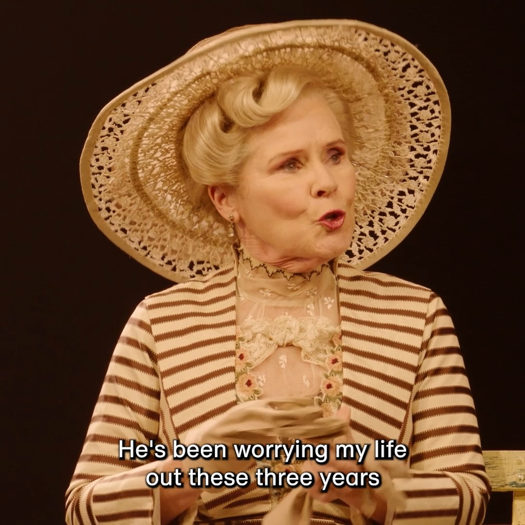 'She has a powerful fist'😅 Mrs. Warren's Profession, with Imelda Staunton and Bessie Carter, comes to cinemas worldwide from 23 October.