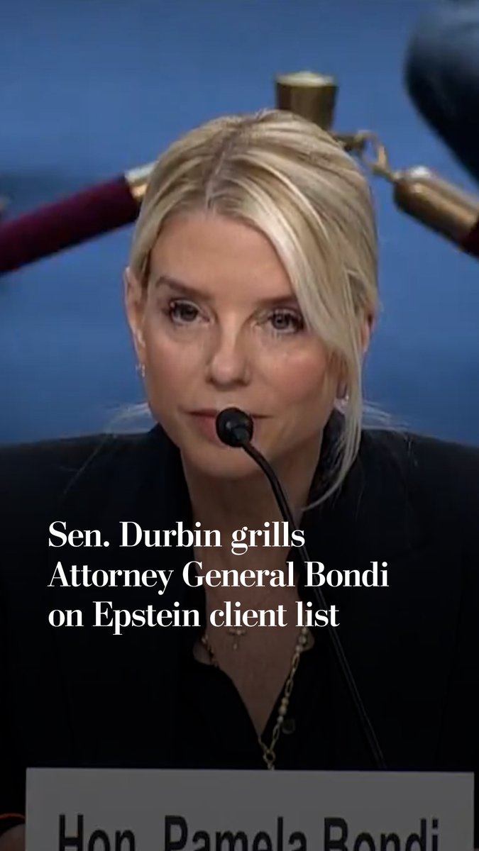 In her first congressional oversight hearing, Attorney General Pam Bondi faced tough questions on the DOJ’s investigations of President Trump’s rivals and her decision to hold back the release of more information on Jeffrey Epstein.