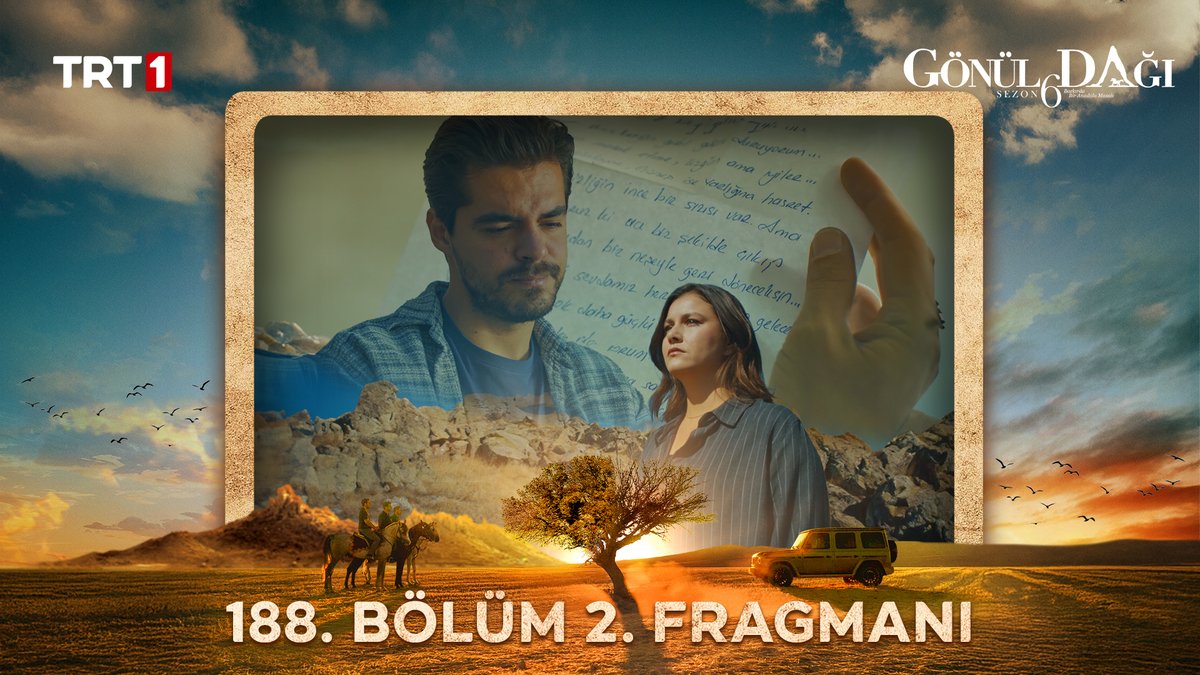 “Ümitsizliğe düşersen aşkımıza sarıl… Sarıl ki kavuşmamız uzun sürmesin." 188. bölüm 2. fragmanı sizlerle! Gönül Dağı yeni bölümüyle cumartesi 20.00’de TRT 1’de! TRT 1