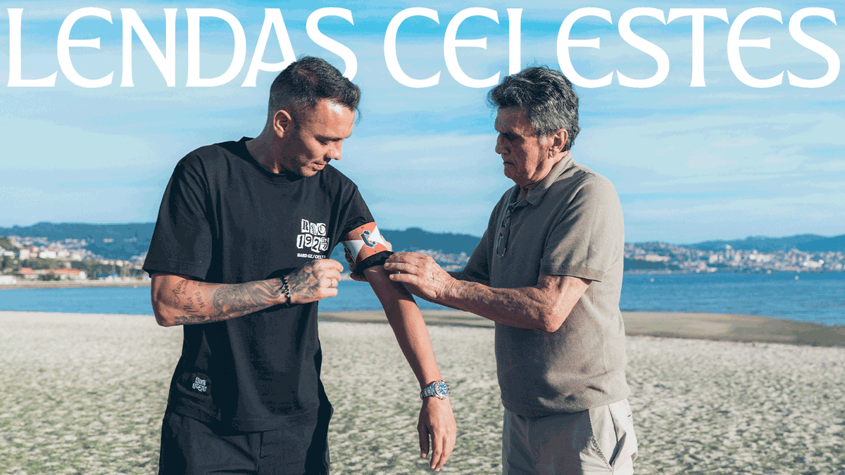 "Me alegra un montón que hayas sido tú quien ha conseguido este record". Unha conversa para a historia do celtismo. 📺 📺